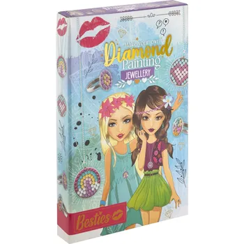 dětská sada na výrobu šperků Creative Sada na výrobu šperků diamantové malování Besties Craft