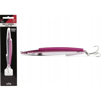 Umělá nástraha DAM SALT-X SÁČKOVÁ NÁSTRAHA S PINK NÁSTRAHA UV - 33,0 g