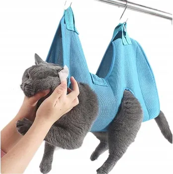 Kosmetika pro psa Pomocník DOGLEMI Hojdací síť pro stříhání a péči o srst pro psa kočku (PD50094-BL-L)