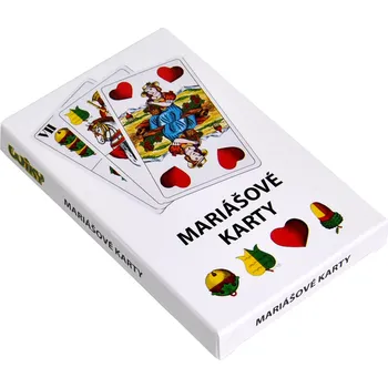 Sběratelská karetní hra Karta Mariáš v papírové krabičce