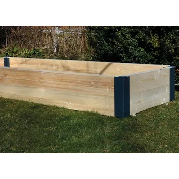 Vyvýšený záhon DoSadu Dlouhé záhony - výška 30 cm Délka: 210 cm, Šířka: 40 cm