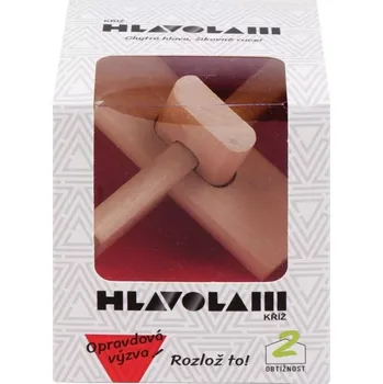 Hlavolam Dřevěný hlavolam Kříž