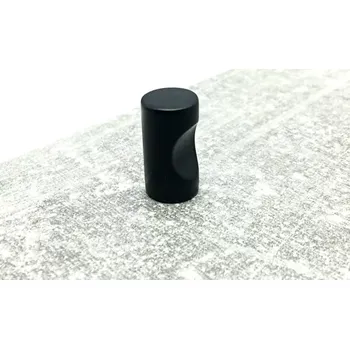 Věšák Nábytkový věšák/knopka BIBI černý