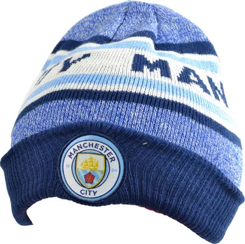Čepice MANCHESTER CITY FC Zimní čepice Manchester City FC, modrá