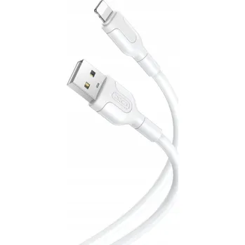 Datový kabel Kabel USB - Apple Lightning PHONE LOVE 1 m bílý
