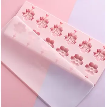 Silicolove forma silikonová na lízátka kytky s víčkem