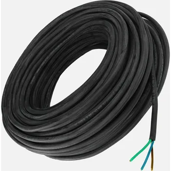 Síťový kabel Kabel 3x2,5mm2 H05RR-F guma, balení 100m