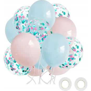 Balónek SADA PASTELOVÝCH BALÓNKŮ NA BABY SHOWER SVATBA DEKORACE