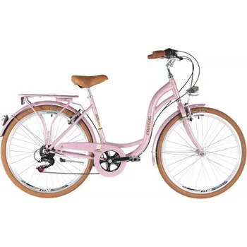 Městské kolo Kenzel Retro kolo Bellissima Royal 6spd 28" 2025 hellrosa