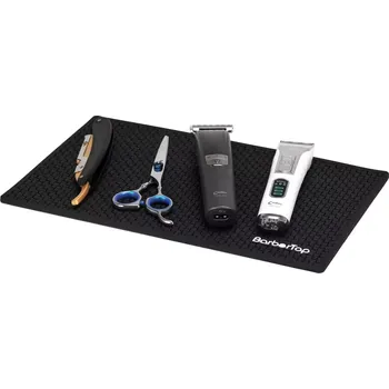 Kadeřnické nůžky Malá gumová holičská podložka