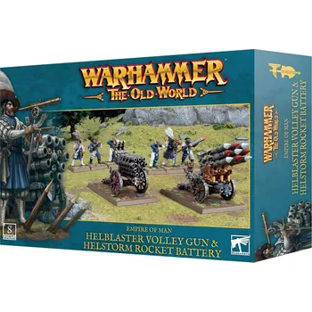 Desková hra Games Workshop Warhammer The Old World – Helblaster Volley Gun & Helstorm Rocket Battery
