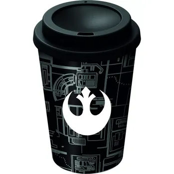 Alltoys Hrnek Star Wars s víčkem 390 ml