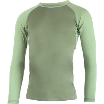 MARIO pánské merino triko - Zelená 6016 / XXL / Zelená