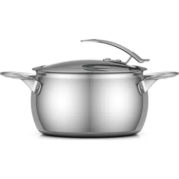 Hrnec SKK GUSS nerezový hrnec s poklicí i na indukci 18 cm