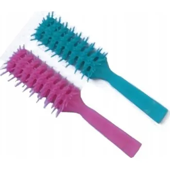 kartáč na vlasy Kartáč na vlasy plastová rukojeť rovný 19 Cm