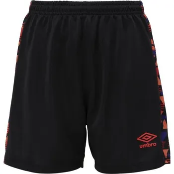Pánské kraťasy Dětské sportovní kraťasy Umbro FORMATION KNIT SHORT - JNR yxl Černá, Červená