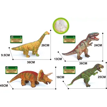Figurka Alltoys Dinosaurus měkký 4 druhy 36 cm