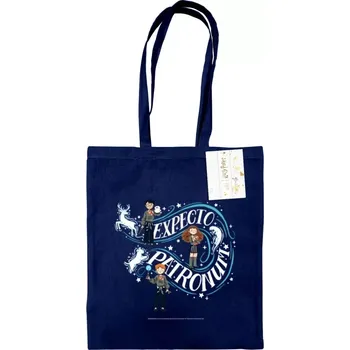 Nákupní taška Pyramid International Nákupní taška Harry Potter - Expecto Patronum, modrá