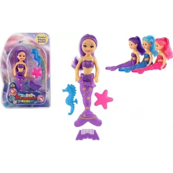 Panenka Panenka mořská panna s doplňky 15 cm