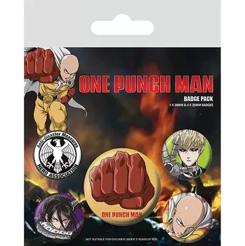 Sada odznaků One Punch Man