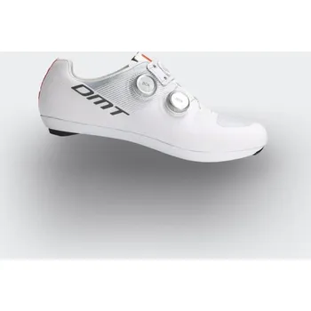 Pánské cyklistické tretry DMT Cyklistické tretry KR0 EVO 2025 41,5 bílá/stříbrná - 10 % pro přihlášené BFEXTRA10