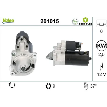 Autoelektrika Startér VALEO 201015