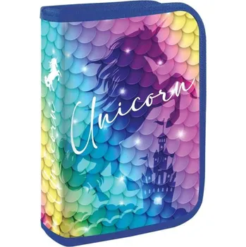 Penál Školní jednopatrový penál bez výbavy Unicorn
