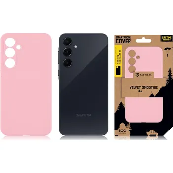 Pouzdro na mobilní telefon Zadní kryt Tactical Velvet Smoothie pro Samsung Galaxy A55 5G, pink panther