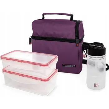 Termoska ZNAČKOVÁ PREMIUM IZOLAČNÍ TERMOTAŠKA S 2 HERMATICKÝMI NÁDOBAMI LAHEV NA PITÍ IR