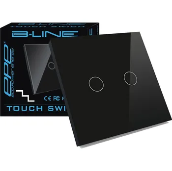 vypínač SCHODIŠŤOVÝ SPÍNAČ B-LINE PRS DOTYKOVÝ SKLENĚNÝ SCHODIŠŤOVÝ SPÍNAČ 2G BLINE