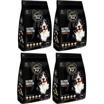 Krmivo pro psa Suché Krmivo s jehněčím masem pro psy 4x2 kg Activ Pet