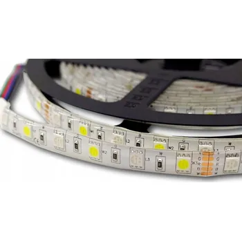LED páska LED pásek 5050 300D RGBW barevný bílý IP65 0,5 m