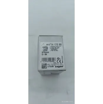 Relé LEGRAND TERMOSTATICKÉ NADPROUDOVÉ RELÉ 5-8A RTXMINI 417089
