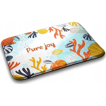 Koupelnová předložka Koupelnová předložka měkká podložka Mořské mušle