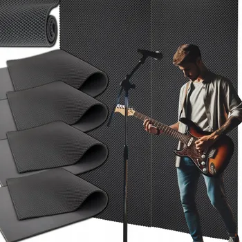 Obraz Odhlučňovací podložka Bitmat Vlna 2 cm šedá 8 m²