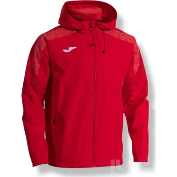 Šusťáková bunda JOMA CHAMPIONSHIP VIII, barva červená, velikost 3XS