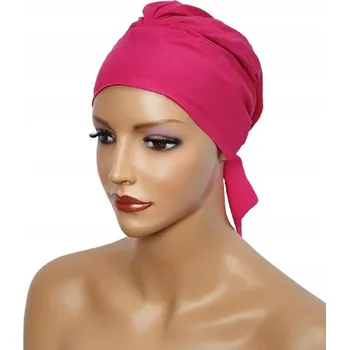Podprsenka Eva Design turban viskóza růžový univerzální velikost
