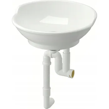 Umyvadlo na desku oválné IKEA bílé