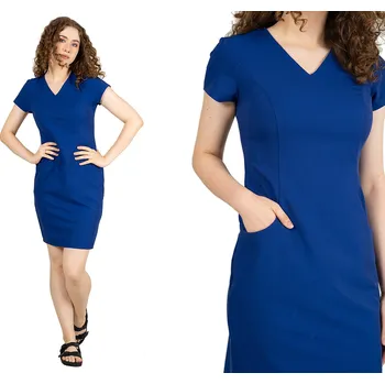 Dámské šaty Elastické zdravotnické šaty elegantní pohodlný plášť ROSIE SZAFIR vel. 50