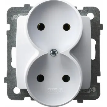 Elektrická zásuvka Elektrická Zásuvka Ospel bílá