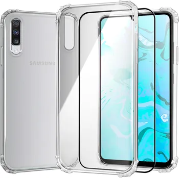 Pouzdro na mobilní telefon Zadní Kryt Hello Case pro Samsung Galaxy A70, bezbarvý