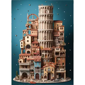 Puzzle AnaTolian Yasin Yaman Pisa 1000 dílků