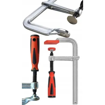 Truhlářská svěrka TRUHLÁŘSKÁ SVĚRKA ŠROUBOVACÍ 200x80mm SVĚRKA TYPU F KOVANÁ