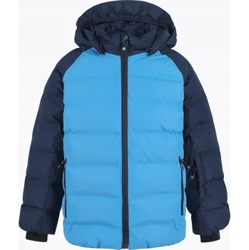 Lyžařská bunda Color Kids Ski Jacket prošívaná AF 10.000 mm modrá 140 Cm