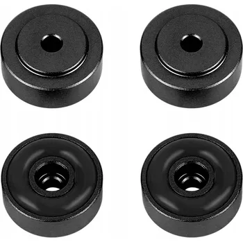 Příslušenství pro čtečku elektronické knihy 4 KS 20 x 8 MM HLINÍKOVÁ NOHA PRO REPRODUKTORY / SLOUPOVÉ REPRODUKTORY