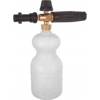 Příslušenství pro vysokotlaký čistič Mosazná pěnovací pistole P.A pro myčky Karcher K2 K3 K4 K5 K6 K7, pěnová tryska 1L