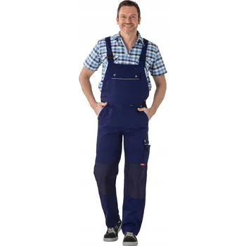 Pracovní obuv Pracovní kalhoty s laclem PLANAM Canvas 320 velikost 54