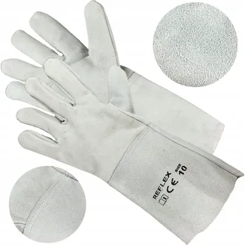 Pracovní rukavice Rukavice - BOZP Pracovní rukavice Svářečské rukavice BOZP REFLEX velikost 10 - XL 1 pár