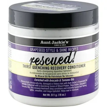 Aunt Jackie's Rescued! regenerační kondicionér s olejem z hroznových jader