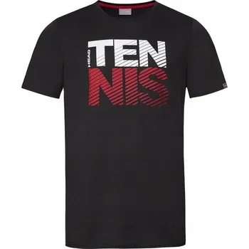 Chlapecké tričko Dětské tenisové tričko HEAD CLUB CHRIS T-shirt Junior Černé, velikost 128